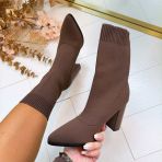 SOCK HAKLAARSJE DE1123 BROWN