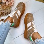 *SALE* GINY SNEAKER BL-607 KHAKI