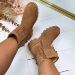 DWRS NAXOS FRINGE BOOT B4001-01 COGNAC