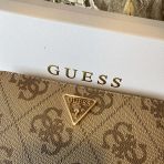 GUESS LAUREL II SLG WALLET SO7459146 LATTE LOGO/BROWN