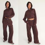 UNIQUE THE LABEL GIGI PANTS CACAO