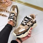 STEVE MADDEN SPECTATOR-L SNEAKER 3509 LEOPARD MULTI