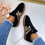 LA STRADA SNEAKER 2404032-4001 BLACK TEDDY