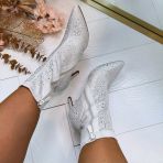 SISI GLAM HEEL A-903 SILVER