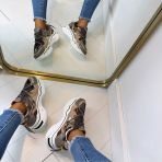 DWRS JUPITER METALLIC SNEAKER J5554C-95 ELEFANTE/SMOKE