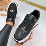 GUESS BLACK SNEAKER FLFBRTELE12 BLACK