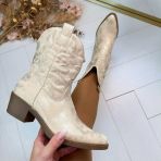 *SALE* LOLA COWBOY BOOTIE DES952 L.GOLD