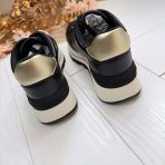 **LAATSTE MAAT 41** LIU JO SNEAKER BF5043 PX026 BLACK/LIGHTGOLD