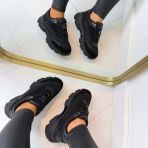 GUESS BEAUTY SNEAKER FLPIMEFAB12 BLACK