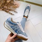 LIU JO LEWIS 04 SNEAKER BA6093 TX543 BLUE