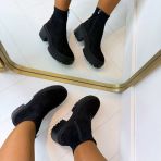PERFECT SUEDINE BOOT 9670A-*1* BLACK