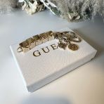 GUESS BLOCK KEYRING RW7554P6201 GOLD/LILA