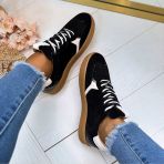 DWRS MIRABEL VERNIZ SNEAKER B11548-03 BLACK/OFFWHITE