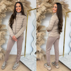 GUESS SOLID HEAVY DIANN JACKET V4YL04WF3X0 A10L TAUPE