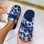 LEOPARD PANTOFFEL 9233-22 BLUE
