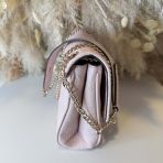 GUESS ANISE CONVERTIBLE XBODY FLAP BAG PD991621 LIGHT ROSE LOGO