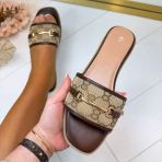 GIGI SLIPPER L-85 BROWN