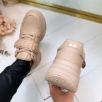 GUESS BIG LOGO SNEAKER FLFHNNELE12 BEIGE