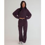 UNIQUE THE LABEL GIGI PANTS DEEP BERRY