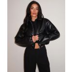 UNIQUE THE LABEL SEMMI BOMBER BLACK