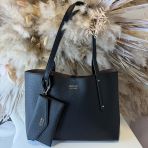 GUESS BRENTON REVERSIBLE TOTE BAG PG964823 BLACK