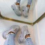 MONICA GLAM SNEAKER 8973 GREY