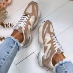 STEVE MADDEN SNEAKER SPEEDER 2447 TAUPE MULTI