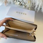 GUESS LAUREL II SLG WALLET SO7459146 LATTE LOGO/BROWN
