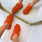 TEDDY PANTOFFEL CQ-002 ORANGE *WEB ONLY*