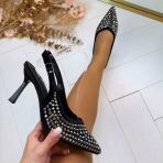 STUDS HEEL 9729 BLACK
