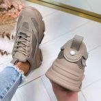 STEVE MADDEN POSSESSION-E SNEAKER 0033 DARK TAUPE