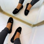 *SALE* SUEDINE VETER INSTAPPER RQ070 BLACK