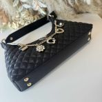 GUESS EVERLEE TOP ZIP SHOULDER BAG EG867918 BLACK