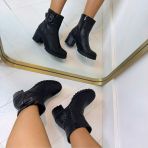 *SALE* CROCO BOOT Y2321 BLACK