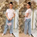 GUESS GRETA TEE V6GI05K2966 A60W LIGHT PINK