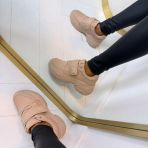 GUESS BIG LOGO SNEAKER FLFHNNELE12 BEIGE