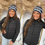 GUESS SEVYN 4G LOGO BEANIE W4BZ21Z3JD2 FBDI NAVY