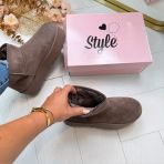 STYLE LOGO UGIE BOOT BROWN