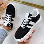 KANT STRIPE SNEAKER 9178 BLACK