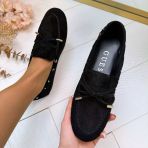 GUESS SUEDINE INSTAPPER FLPAISSUE14 BLACK