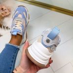 STEVE MADDEN POSSESSION SNEAKER 4652 GRY BLU IVY