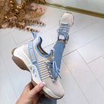 STEVE MADDEN SNEAKER MAC-E 0019 BLU PEARL