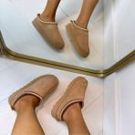SUEDINE INSTAP PANTOFFEL S580 KHAKI