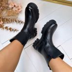 *SALE* LETTER BOOT LH207 BLACK