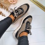 LA STRADA SNEAKER 2404318-1001 BLACK/BEIGE