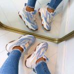 STEVE MADDEN POSSESSION SNEAKER 4652 GRY BLU IVY