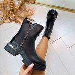 *SALE* LETTER BOOT LH207 BLACK