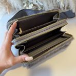 FAKE FUR WALLET BAG Q3215 GREY
