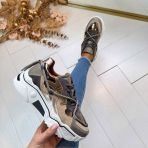 DWRS JUPITER METALLIC SNEAKER J5554C-95 ELEFANTE/SMOKE