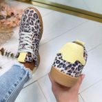 DWRS POONA LEOPARD B11456-50 SAND/BUTTER